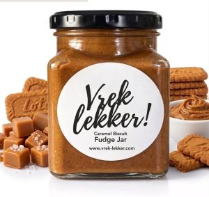 Caramel Biscuit Fudge Jar - 250ml