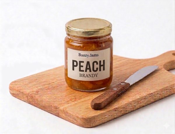 Peach Brandy Boozy Jam - 125ml